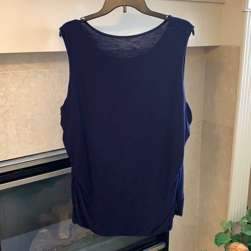 Coldwater Creek Navy Tank
